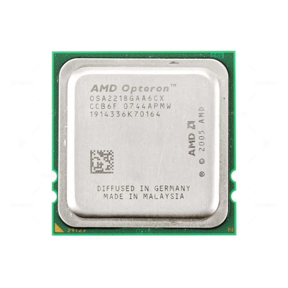 OSA2218GAA6CX AMD OPTERON 2.6 GHz 2-CORE SOCKET F 2MB L2 CACHE 95W